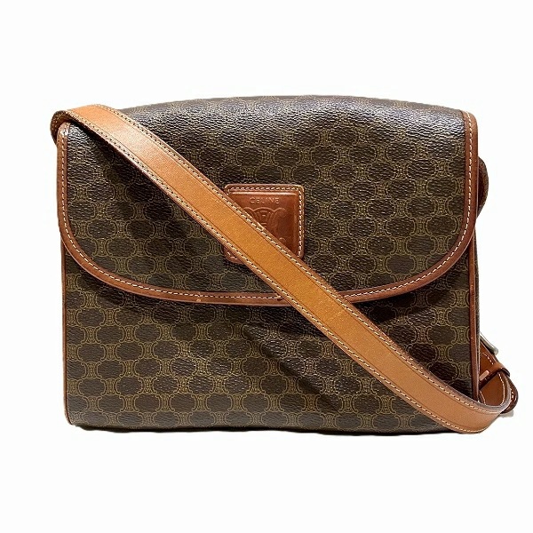セリーヌ CELINE マカダム バッグ ショルダーバッグ【中古