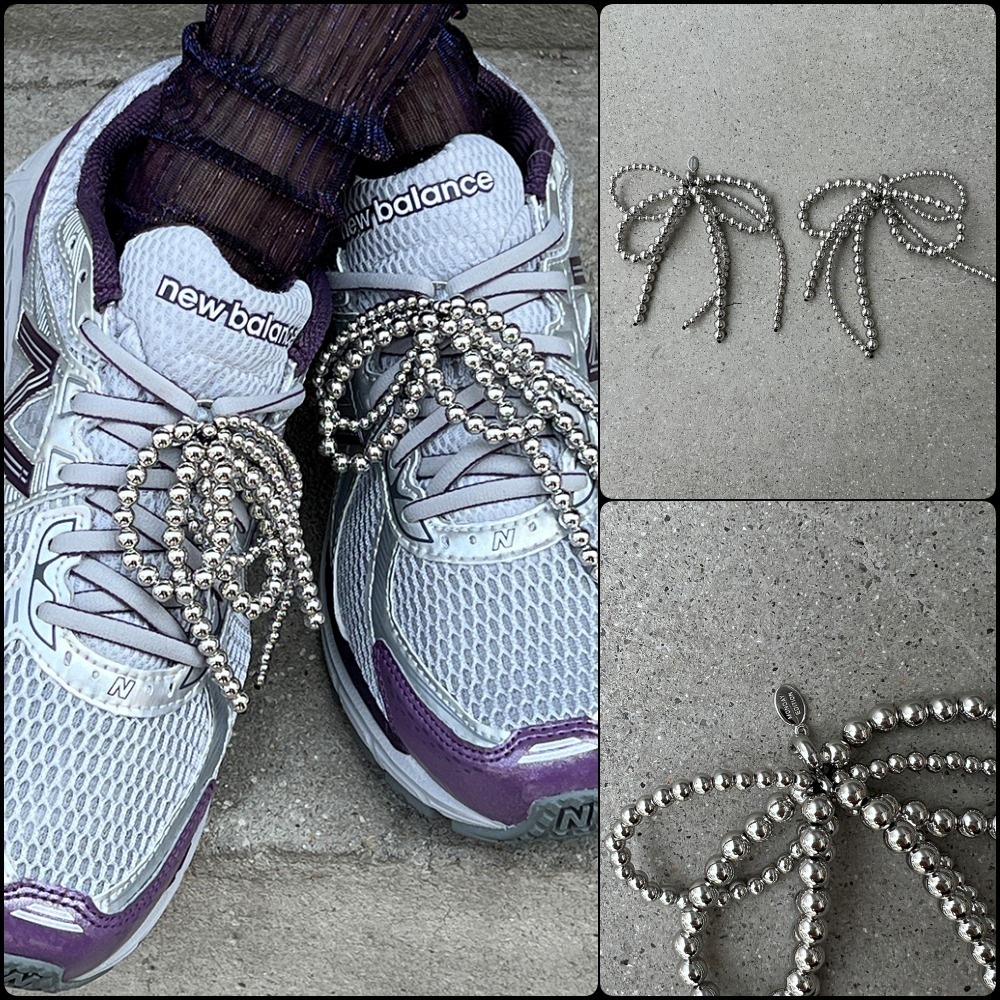 【Monday Edition】SILVER TASSEL SHOELACE CHARMS(SET)