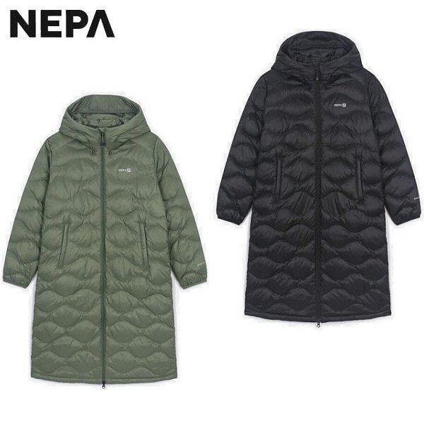 冬用女性エアサミットロングダウンジャケット - 7K82018_HDD