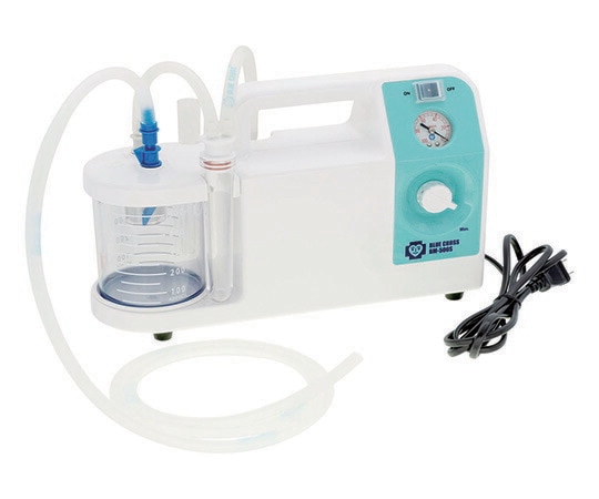 エマジン 小型吸引器 おもいやり BM-500S2　特典カテーテル10本付き 喀痰吸引器 介護用 たん吸引 救急用 ブルークロス