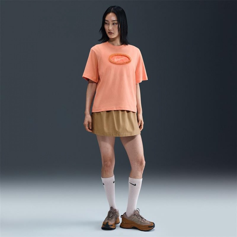 ナイキ レディース ルーズ 半袖 グラフィック Tシャツ HJ3298-844