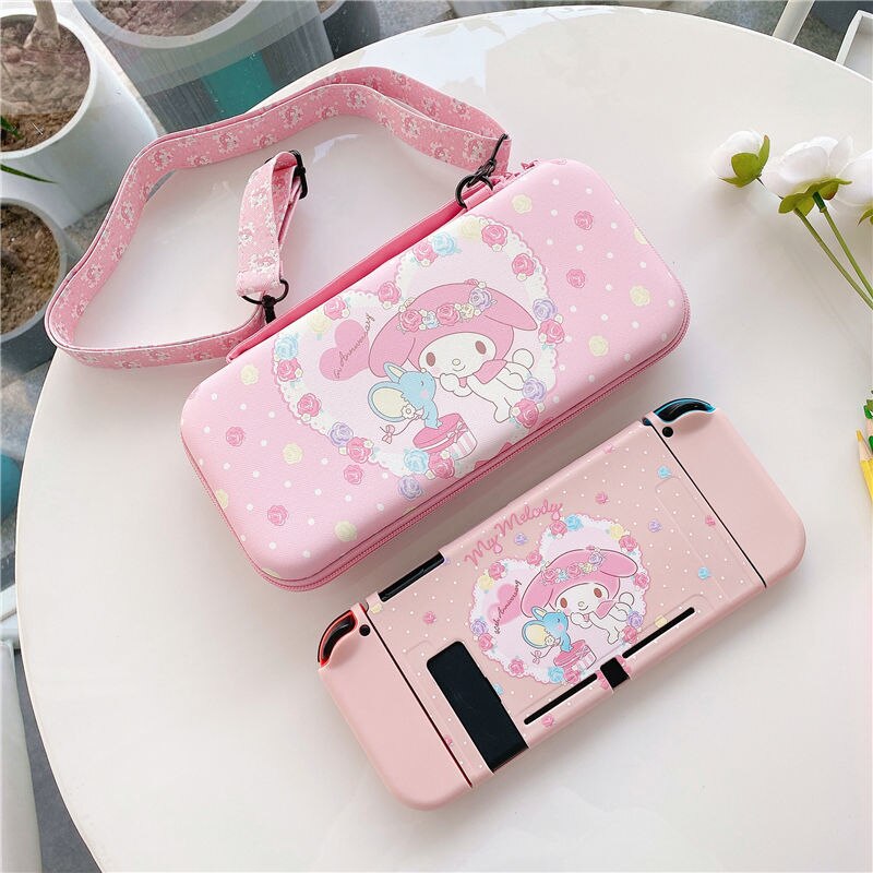 かわいいニンテンドースイッチスプリットゲームコンソールシェル保護ソフトカバーNSパームゲー