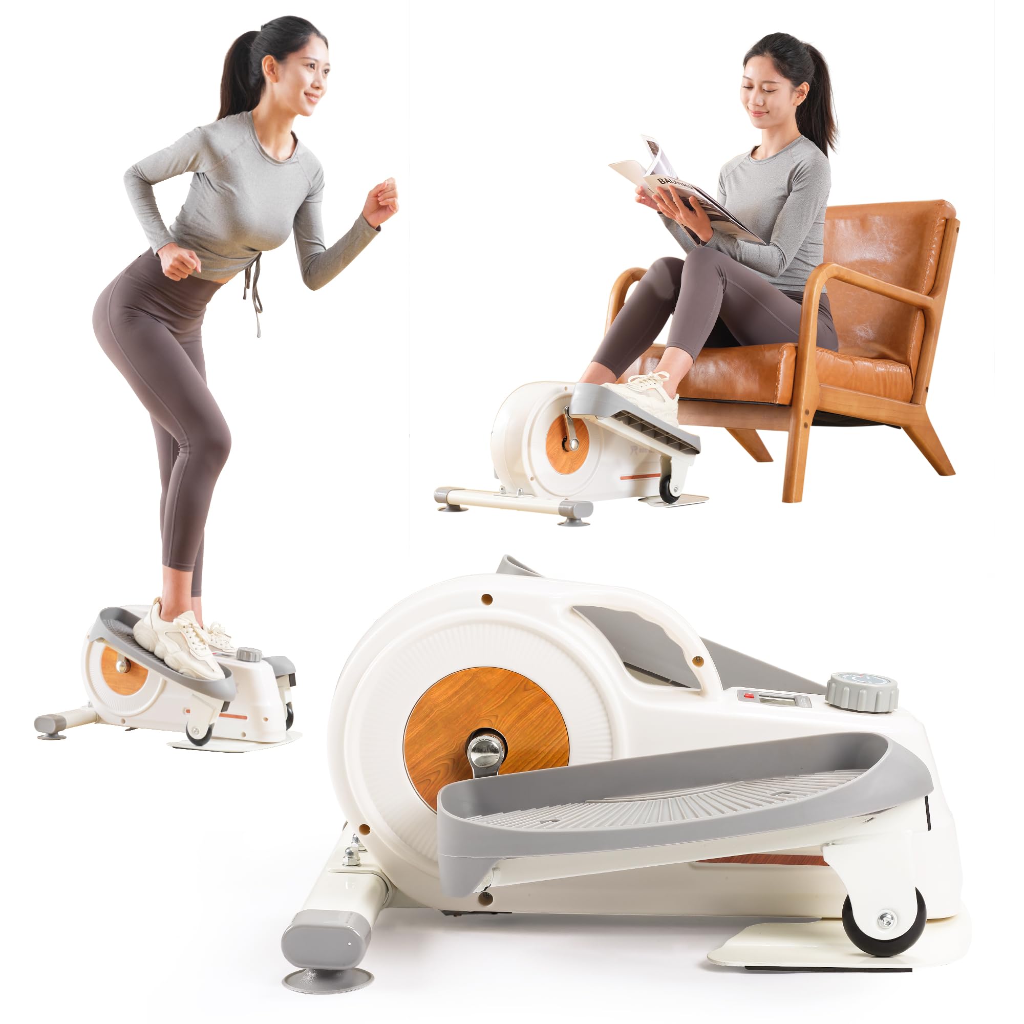 RUNFREELY ステッパー【静音/3Way/負荷16段階/120分連続使用】ウォーキングマシン エアロバイク 健康器具 足踏み健康器具 有酸素運動 室内 エクササイズ フィットネス 運動器具