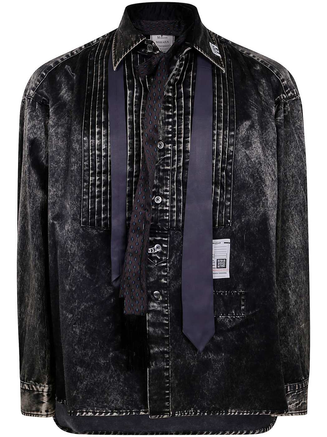 J13SH185 BLACK ブラック 秋冬2024 シャツ メンズ ia