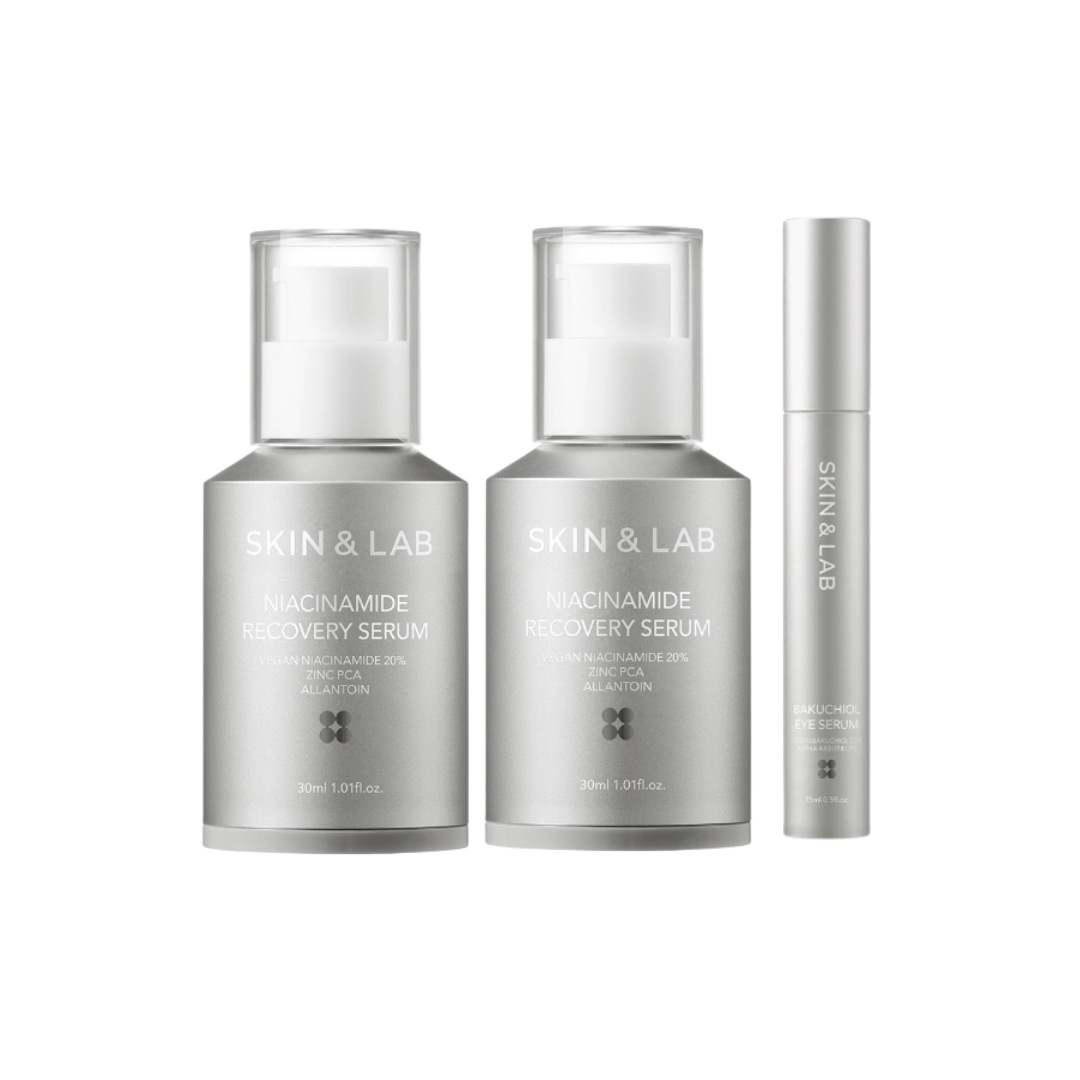 レチノール リペア セラム 30ml [Hyuk Review Item] + ナイアシンアミド セラム30ml + バクチオール アイセラム 15ml セット