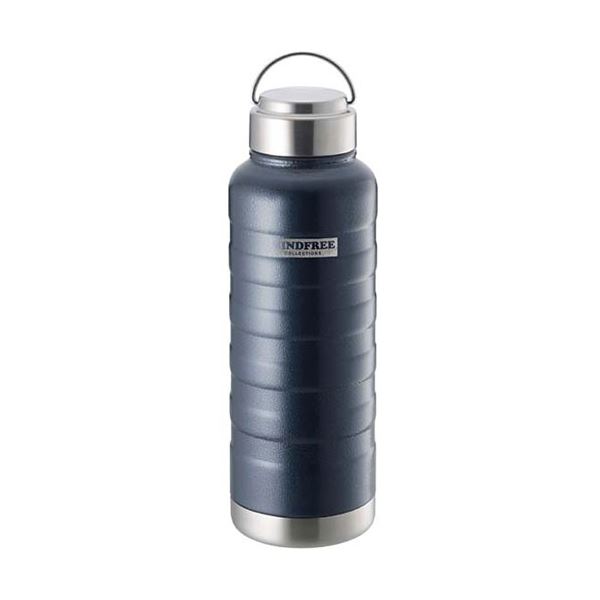 カクセー MINDFREE [マインドフリー] ステンレスボトル 1000ml ネイビー MF-10N