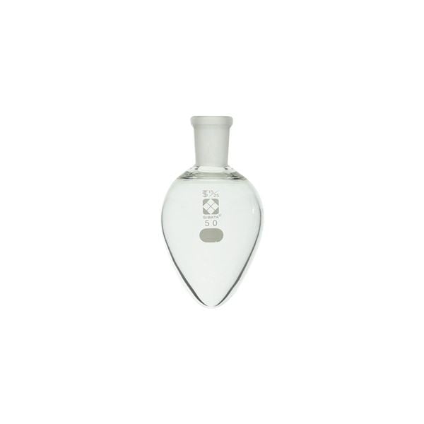 共通摺合梨形フラスコ 50mL (005410-1550)