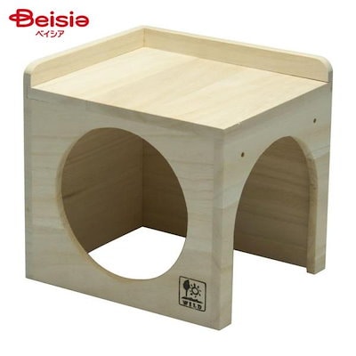 他サイト： 三晃商会　サイコロハウス　デグー　チンチラ　ラット　木製　かじっても安心　ＣＲＣ50―50―40―50―20の商品画像