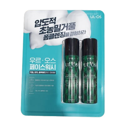 Qoo10] ウル・オス フェイスウォッシュ 100g x2 : スキンケア