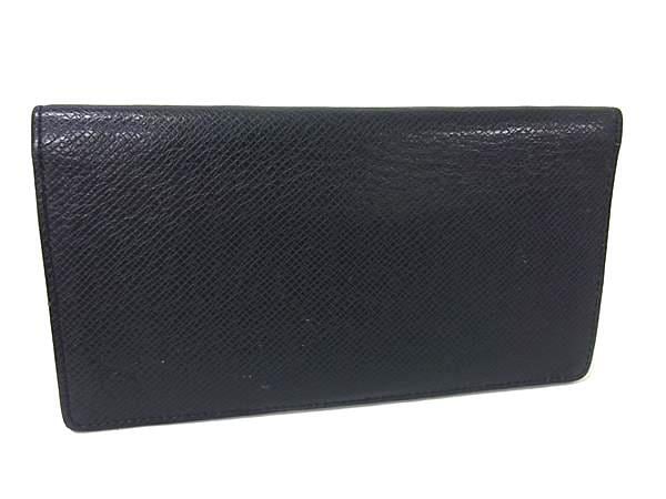 財布 ポルトフォイユ ロン M32607 ダークネイビー タイガ メンズ 二つ折り長財布【本物保証】