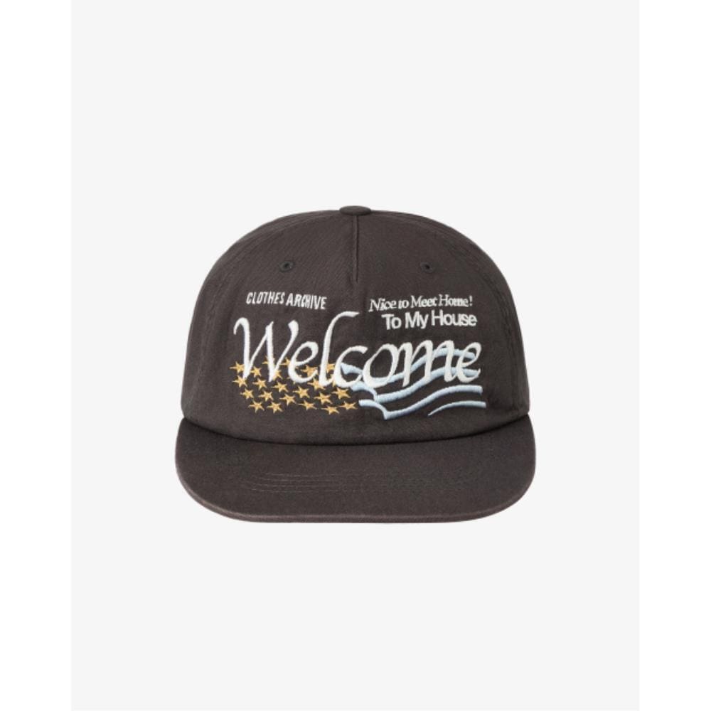 AEAE WELCOME WASHED CAP CHARCOAL AE45SUCA009CHA