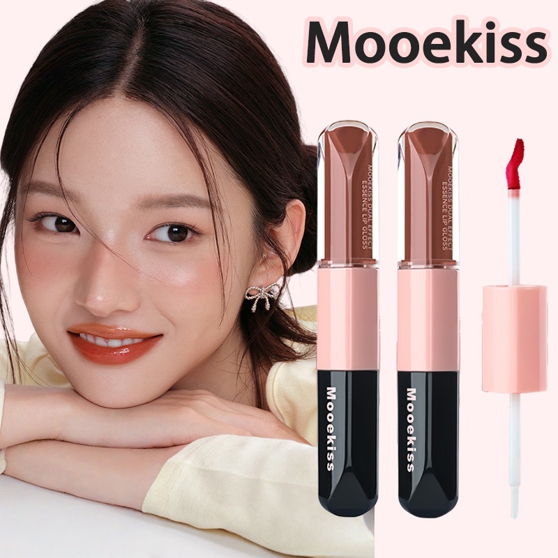Qoo10] Mooekiss 双頭口紅唇釉精華推薦マットリップ リップ : ポイント