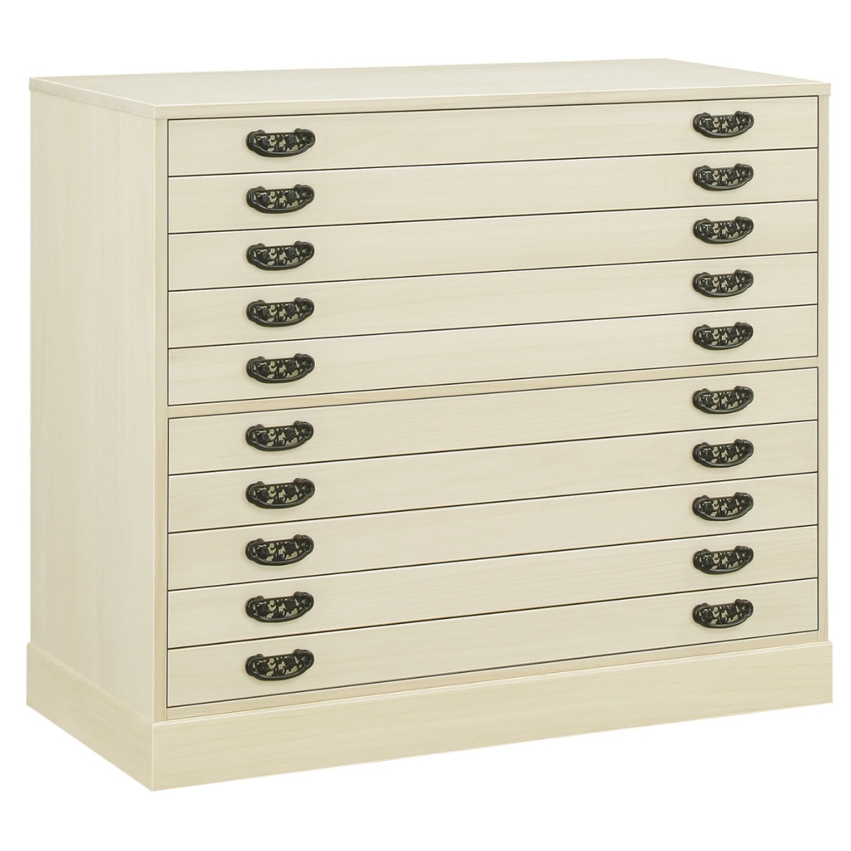 総桐 着物たんす 10段 ろうびき仕上 日本製 幅100cm 桐たんす 桐 着物収納 天然木 木製 衣類収納 着物 引出し 完成品 収納 桐箪笥 桐タンス 国産 収納ケースチェスト 和箪笥