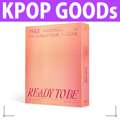 TWICE READY TO BE Blu ray 5周年 IN SEOUL TWICE 5TH WORLD TOUR 6,224円