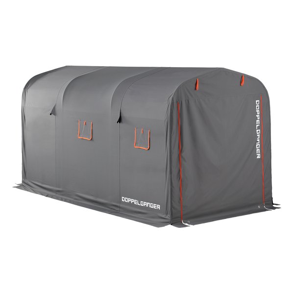 ストレージバイクガレージ XLサイズ/グレー/オレンジ DCC330XL-GY