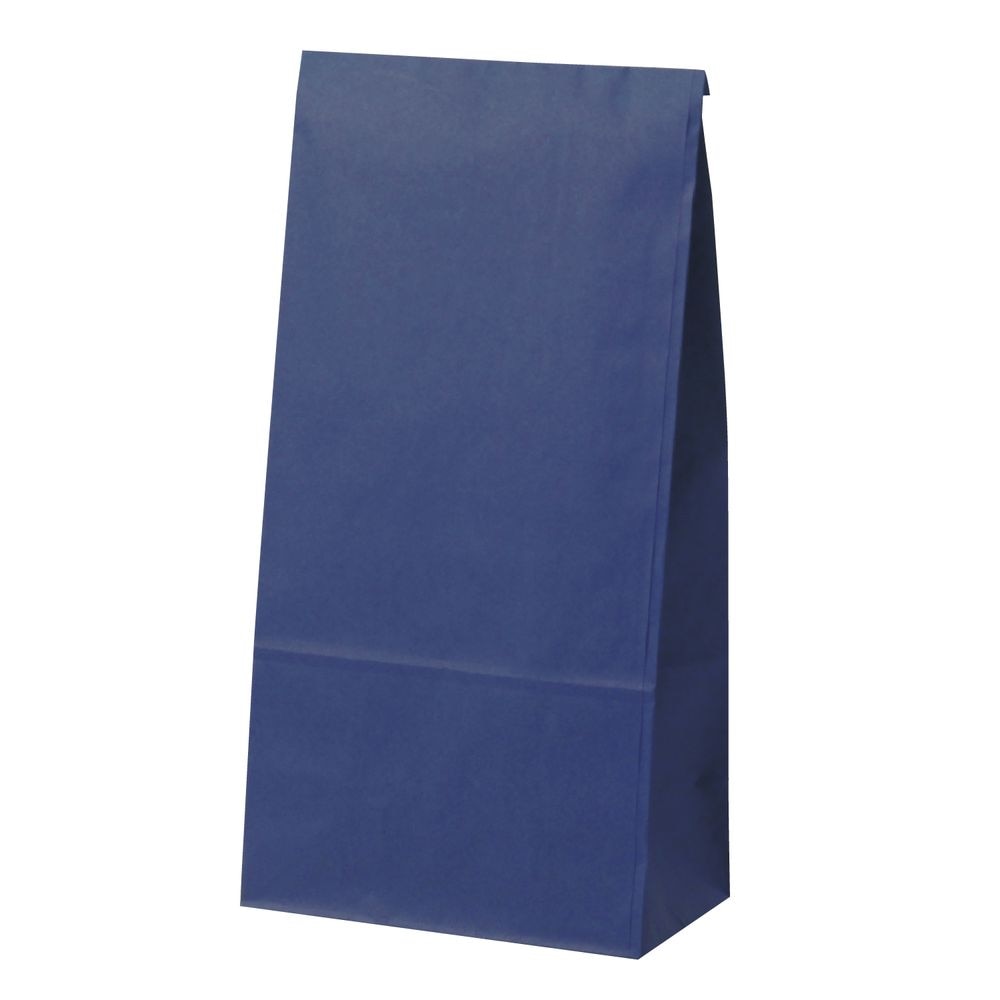 （まとめ買い）ササガワ 紙袋 角底袋 マリン 幅156xマチ95x高さ320mm 100枚入 50-3507 [x3]