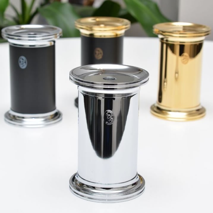 エルカスコ 鉛筆削り ペンシルシャープナー M-435CT クローム