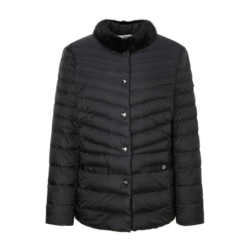 AK Bundang店 ゴルフ 女性 超軽量グースダウン ミンクトリミング ジャンパー (DNJU5D721BK)