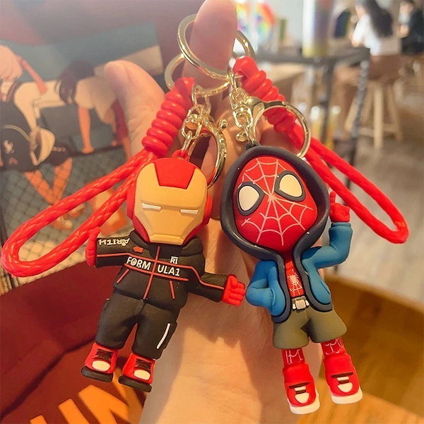 アメコミ スパイダーマン キーホルダー ストラップ - メルカリ