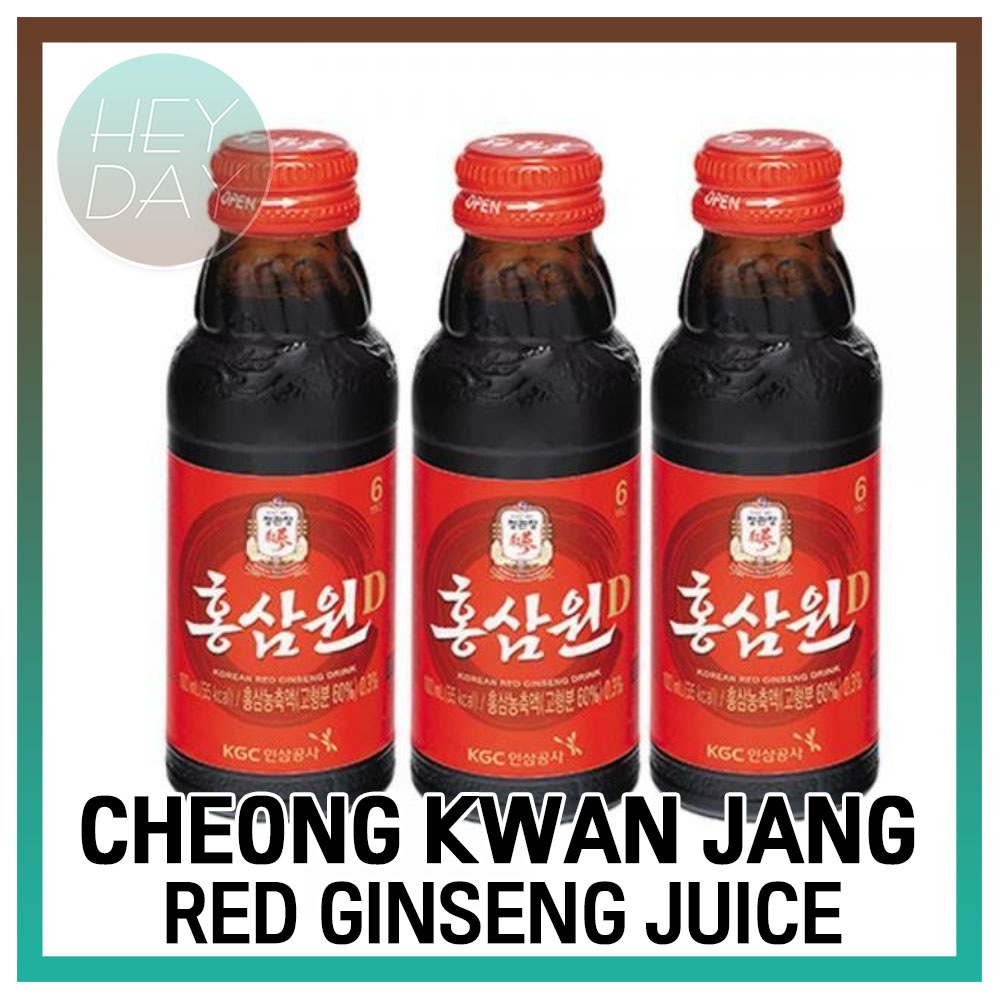 【受注生産品】 Korean Jang] Kwan [Cheong 6 bottles/韓国人参6歳紅参ドリンク100ml10本/リキッド 10 x 100ml Drink Ginseng Red Old Year 高麗人参