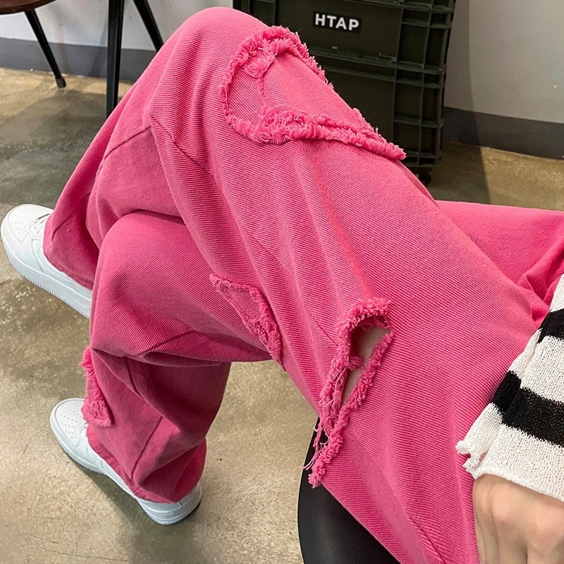 ラズベリーデニムオーバーオール女性用プチ春秋デザインアメリカンレトロキキョウ初恋ジャンプスーツ