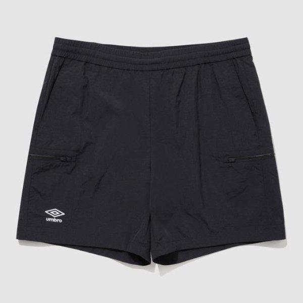 ショートパンツ KQF UQ121CHP31-BLK ポップラッシュ カーゴ 4部丈ショートパンツ / BLACK