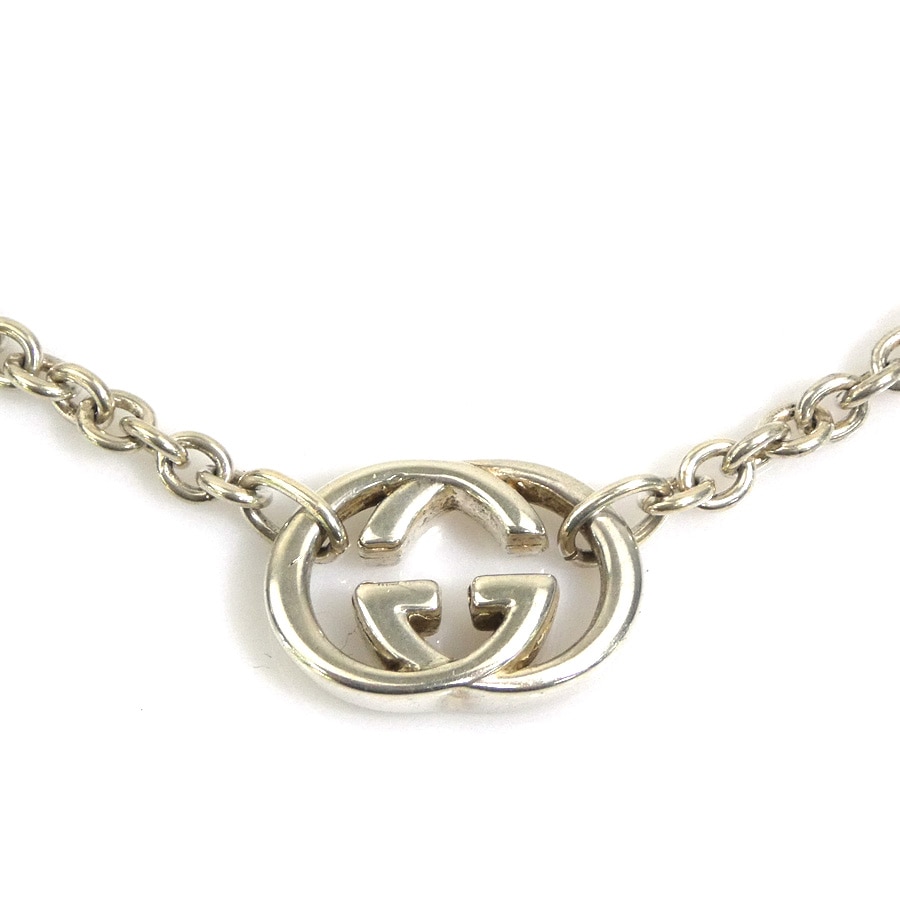 グッチ GUCCI ネックレス シルバー925 シルバー メンズ h32275k