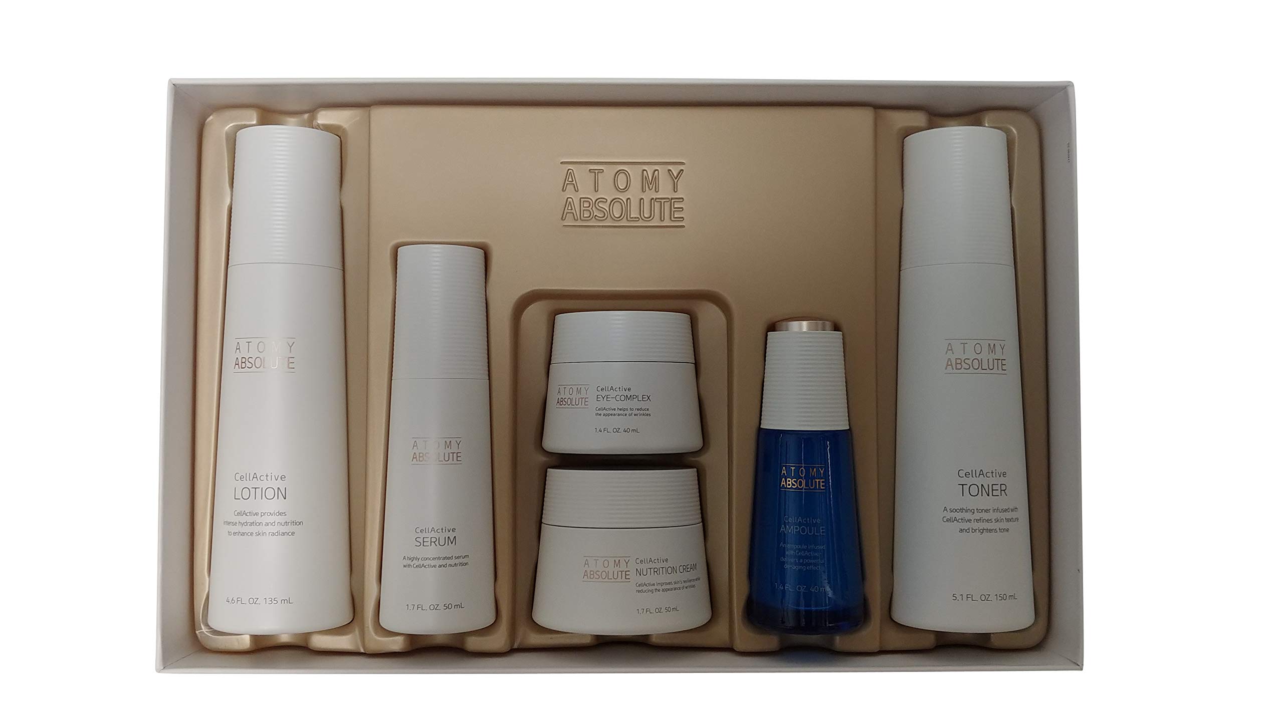 Absolute CellActive Skincare 6種 Set