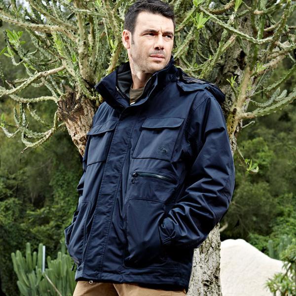 フリースライナー防水冬の暖かい4xlブルーと1のメンズスキージャケット3