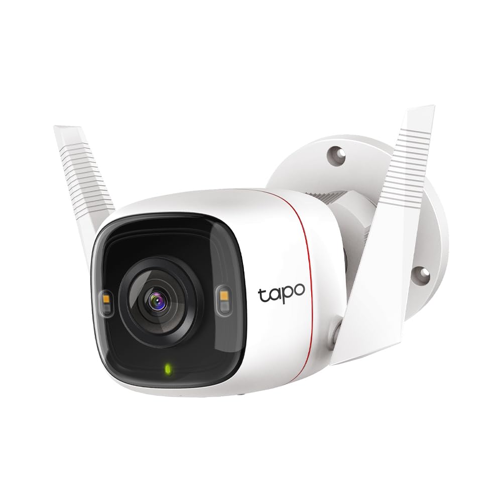 TP-Link WiFi ネットワークカメラ 屋外カメラ 防犯カメラ 2K QHD 照明 ライト 搭載 3年 音声通話可能 3年 Tapo C320WS