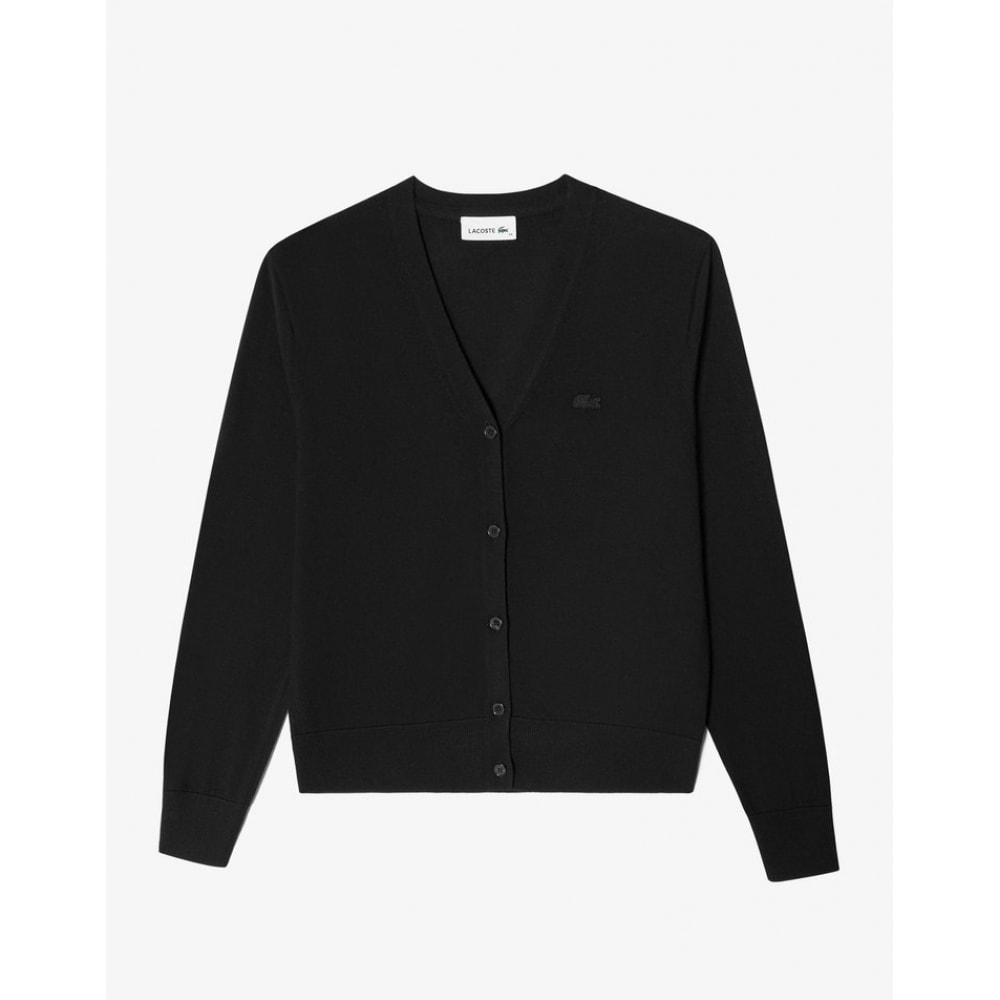 ラコステレディース Vネックソフトウールカーディガン AF110E-54N 031