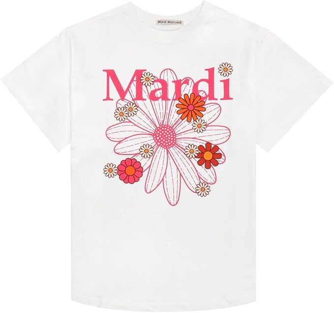 D-3 Tシャツ マルディ メクルディ Tシャツ トップス 韓流 韓国 K-POP おしゃれ 可愛い フリーサイズ
