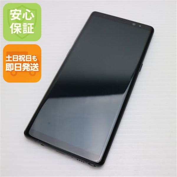 超美品 SCV37 Galaxy Note8 ブラック スマホ 52