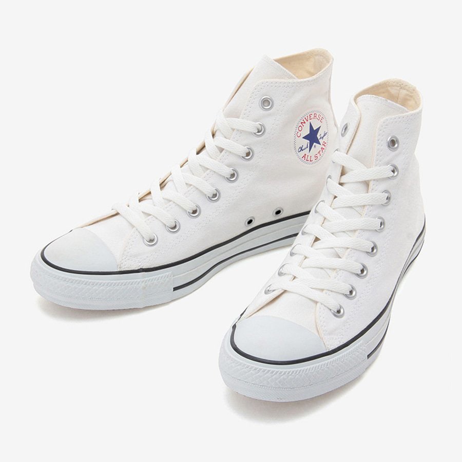 即納！最大半額！】 COLORS STAR ALL CANVAS HI スニーカー ハイカット レディース WHITE ハイカットスニーカー  SIZE:25.0cm(US6.5) - flaviogimenis.com.br