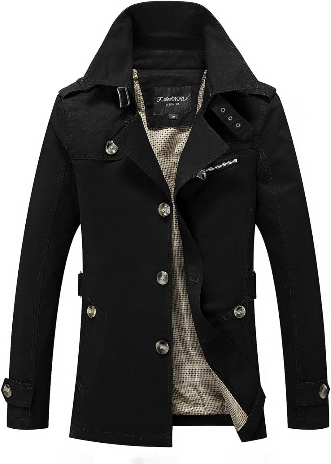 メンズ ジャケット スプリングコート 綿質 アウター カジュアル ビジネス 防風 春服 スリム ショート丈コート おしゃれ テーラードカラージャケット シンプル 大きいサイズ アウトドア 通勤 通学