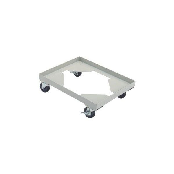 B-1BGS 箱台車 内寸520X370 ゴム車 自在S付X2 B1BGS_8000 メーカー直送