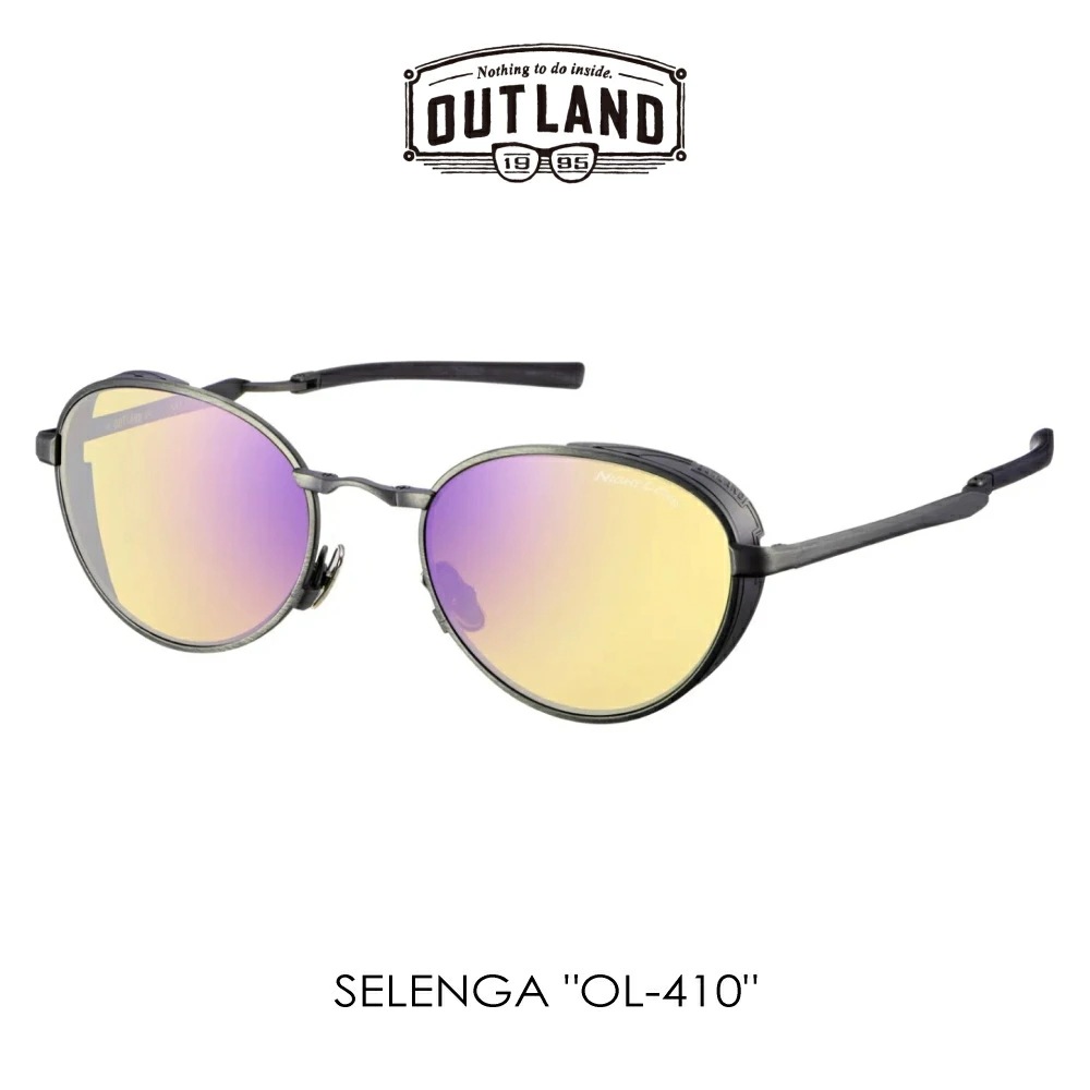 サングラス セレンガ シルバーOL-410 ナイトイエロー/両面マルチ/ 14,850円