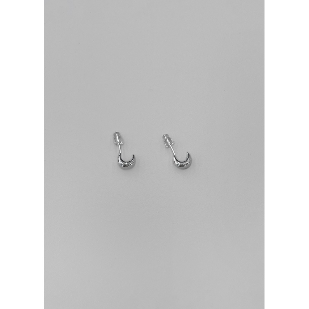 ブラックアップ (シルバー925) オーバーシルバーイヤリング