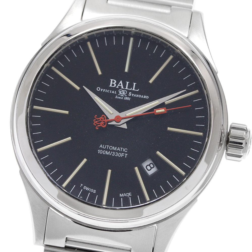 ボールウォッチ BALLWATCH NM2188C-S3-BK ファイヤーマン デイト 自動巻き メンズ _918521【中古】