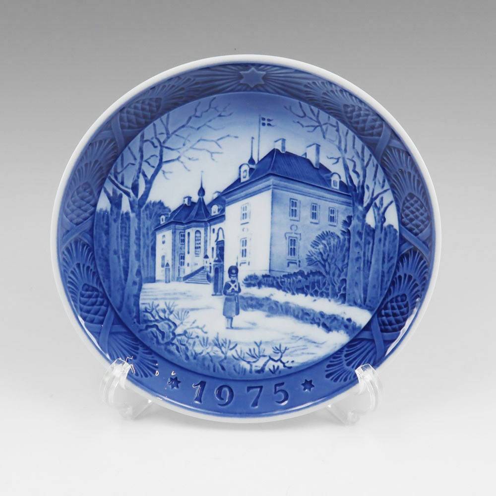 1975年イヤープレート 置物 オブジェ _ 中古品 A+ランク