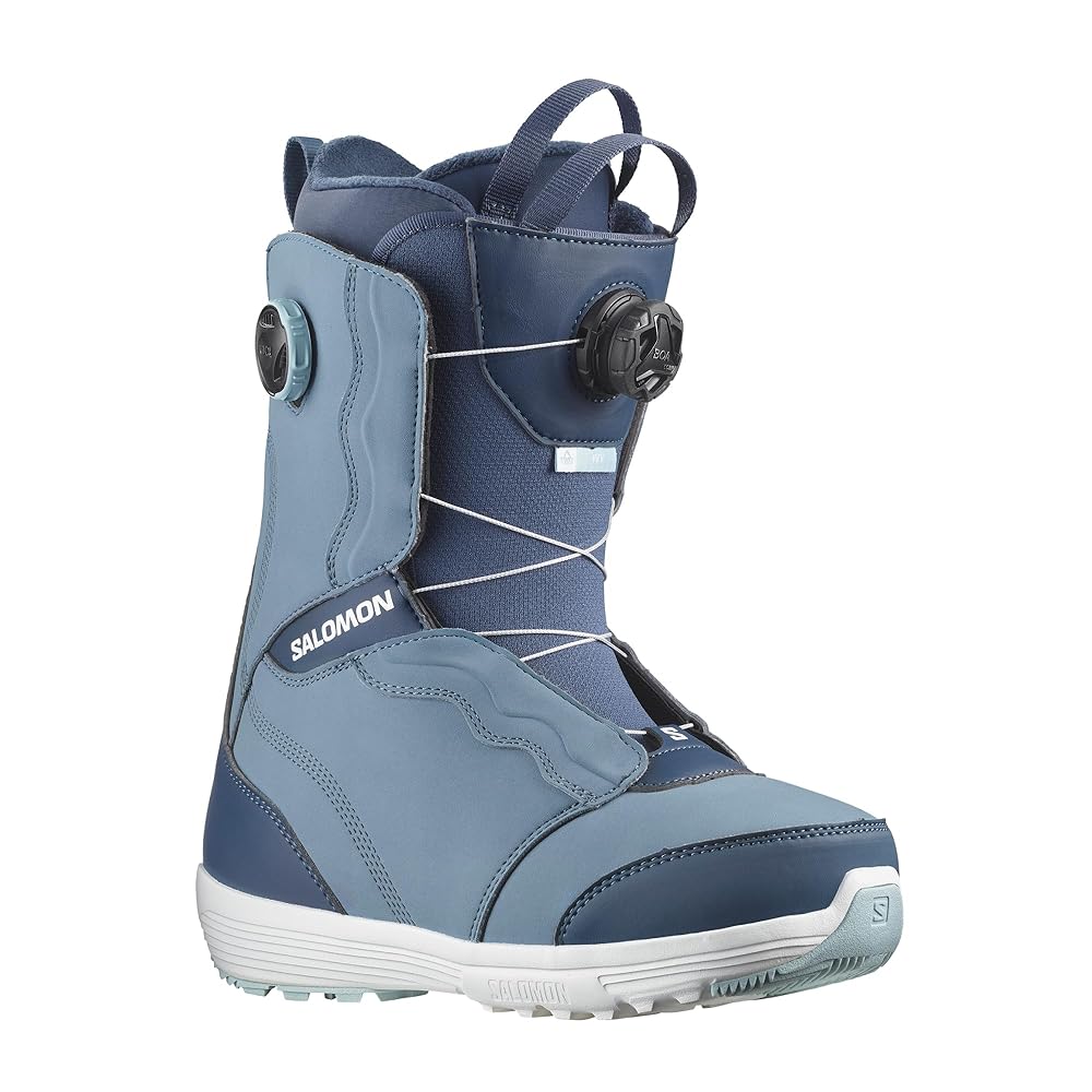 サロモン(SALOMON) スノーボードブーツ IVY BOA SJ BOA(アイビー ボア SJ ボア) レディース ブルー 24.0cm 新品・未使用品