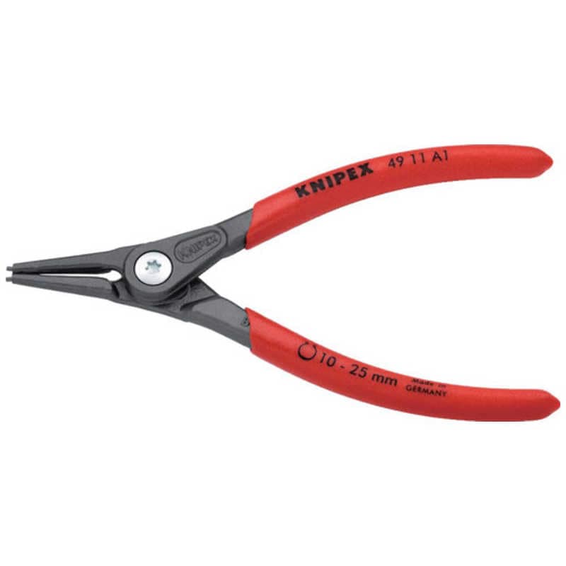 KNIPEX社　軸用スナップリングプライヤｰ 10-25mm画像はイメージです実際の商品とは異なります　4911A1