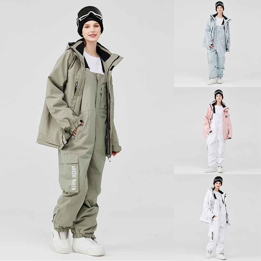 スノーボードウェア 上下セット レディース メンズ スキーウェア スノボウェア ジャケット アウター パーカー ロングパンツ 男女兼用 防水 防寒