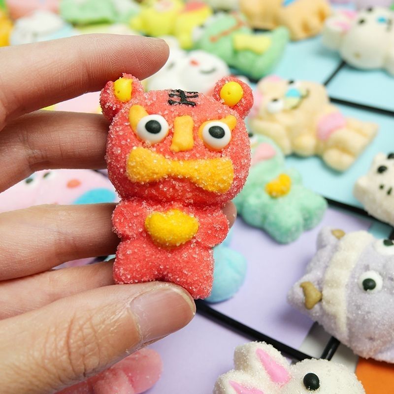 漫画綿動物スナックデコレーションミルクティー子供用ギフトキャンディベーキンググミバルク誕生日プレゼント子供の日ギフト