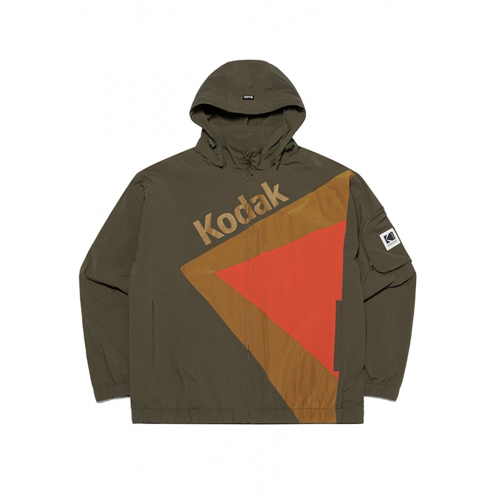 KODAK [キム・ナヨン着用] ケイマイクロフリース裏地型ジャケット KHAKI