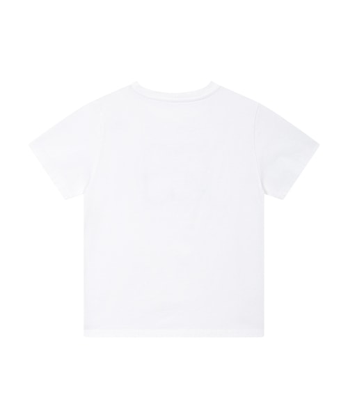 【ILLIGO】 129 Logo Patch T-Shirt Pure White 正規品