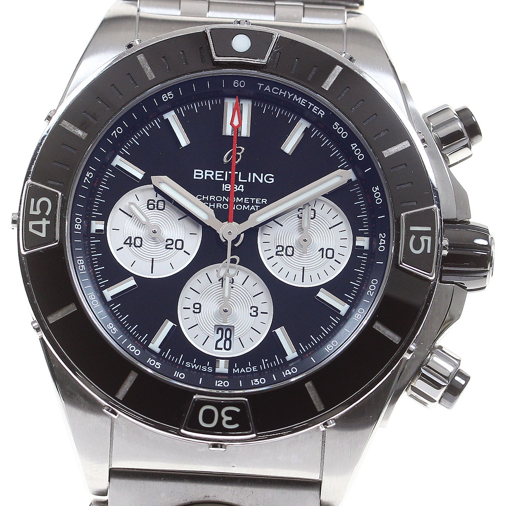 ブライトリング BREITLING AB0136.200M スーパークロノマット B01 44 自動巻き メンズ 内箱・保証書付き_863145【中古】 406,845円