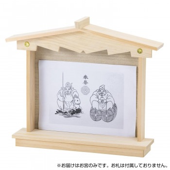 神棚の里 恵比寿 神棚 ベタエビス 恵比寿様 大黒様 国産ひのき製