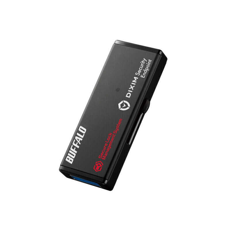 BUFFALO　法人向けセキュリティーUSBメモリー ウイルスチェック1年 ［4GB /USB TypeA /USB3.2 /スライド式］　RUF3-HS4GEV