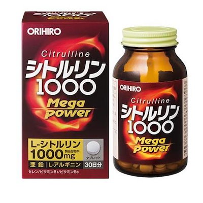 他サイト： オリヒロ シトルリン Mega Power 1000 240粒の商品画像